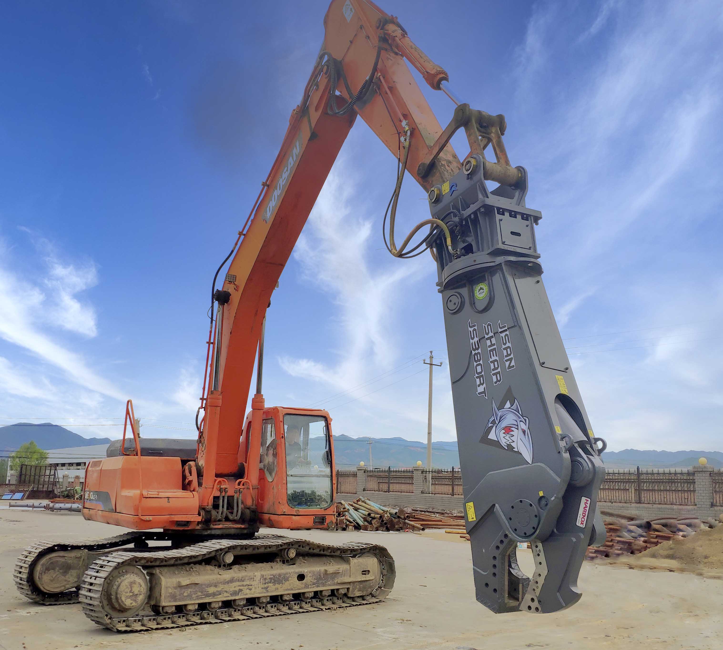 Heavy Duty Hydraulic Scrap Metal Sheet Cutting Demolition Eagle Shears 16