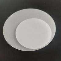 Diffuseurs en polystyrène PS, plaque de diffuseur de lumière en polystyrène/PS translucide personnalisé, opale/blanc laiteux givré