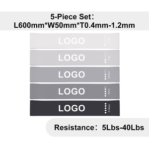Resistance <b>Bands</b> Set Elastic Exercise Loop <b>Bands</b> Fitness <b>Workout</b> <b>Bands</b> for Strength Training Yoga Home Gym Physical Therapy - Product Image 3