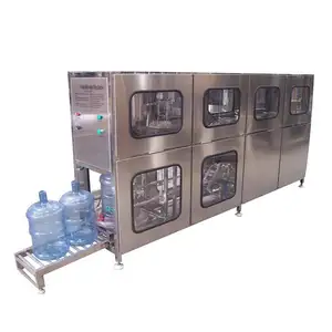 Máquina automática de llenado de botellas de agua, 200BPH, 5 galones, para agua potable mineral
