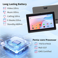 Prix de Gros Tablette PC Android 15 de Jeu Wi-Fi 7 Pouces avec Clavier, 3 Go de RAM, 32 Go de ROM