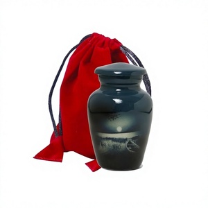 <b>Small</b> Keepsake Cremation <b>Urns</b> <b>for</b> <b>Human</b> <b>Ashes</b> Mini Sacred Keepsake <b>Urn</b> <b>for</b> <b>Ashes</b> with Free Velvet Carry Bag - Product Image 1