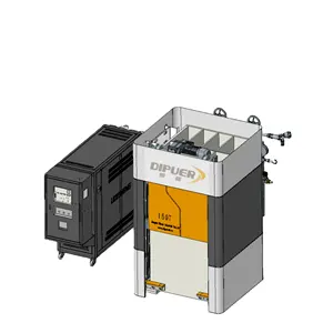 Mesin Press laminasi sepeda pendek mesin Press vakum untuk melamin, papan partikel, lini produksi MDF