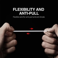 Sangle d'écouteur magnétique pour Airpods 1 2 3 pro Sangle de cou anti-perte Cordon de casque en silicone Corde de câble