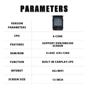 Radio para Auto de 13 Pulgadas para Ford F150 2013 2014, Android 12, 128GB, Pantalla Vertical, Multimedia, GPS, Navegación, Estéreo - Product Image 6