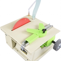 Scie à table électrique multifonctionnelle mini 1380W avec lame de 180 mm et profondeur de coupe maximale de 40 mm - Utilisation humide pour bricolage 230V