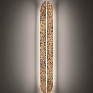 חדש עיצוב מודרני LED זהב פליז אפקט של קורוזיה LED נחושת קיר מנורת עבור מלון מקורה קיר אור - Product Image 2