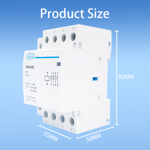 Handele HDH8-63E 40A 63A 2NO 4ขั้ว32A 500V Modular 3-Phase ac/dc CONTACTOR 50/60Hz DIN RAIL - Product Image 2