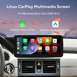 Draadloos Carplay Android Auto 12.3 ''Linux-Scherm Voor Mercedes Benz Glk 2008-2012 Multimedia Radio-Ontvanger - Product Image 5