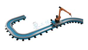 Rail de sol personnalisé pour robot industriel FANUC KAWASAKI - Product Image 5