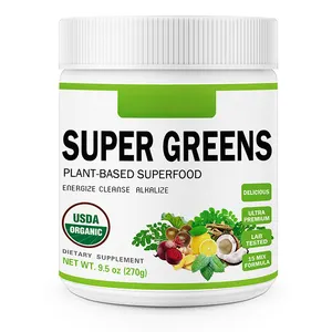 Oem super greens powder juice & smoothie super greens cruciferous powder Supplement Green Super Vegan Powder