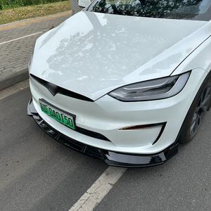 Welta Nouveau Kit de Lame de Pare-chocs Avant Large en ABS+PP de Haute Qualité à Fixation par Boulons pour Tesla Model X 2021-2023 - Product Image 3