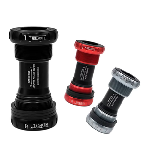 RIDERACE <span class=keywords><strong>Eje</strong></span> Central Roscado para Bicicleta <span class=keywords><strong>Eje</strong></span> de <span class=keywords><strong>Pedalier</strong></span> para Bici de Carretera <span class=keywords><strong>Eje</strong></span> Hueco de Presión Roscado para <span class=keywords><strong>Shimano</strong></span> <span class=keywords><strong>DEORE</strong></span> XT SLX SAINT - Product Image 1