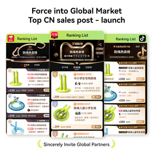 Anti-Shake Dual Bearings Segmented Speed Jump <strong>Rope</strong>, Quick Adjust Length <strong>Skipping</strong> <strong>Rope</strong> <strong>with</strong> Silicone Grip for Kids Training - Product Image 6