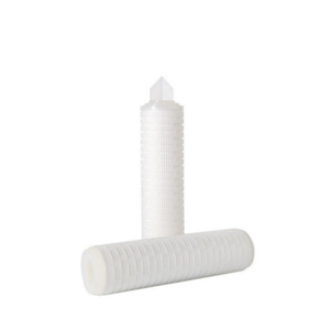 Composant de filtre de film tout fluoropolymère à haute rétention Cartouche filtrante perfluorée de 0.7 m2 pour la filtration de précision - Product Image 1