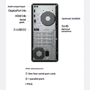 Ordinateur de bureau HPE Pro Tower 288 G9 E, unité centrale unique, processeur i3-13100, 8 Go de RAM, SSD 512 Go, PC HPE 288 G9 - Product Image 6