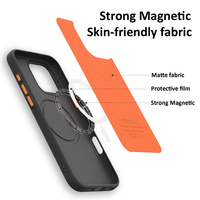 Coque de téléphone magnétique en TPU motif litchi élégant d'affaires de luxe pour iPhone 17 Air 17 16 E 15 14 13 12 Pro Max couverture de téléphone portable