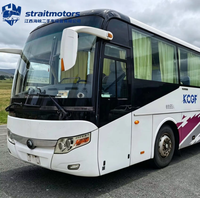 Autocar d'occasion Yutong ZK6127HE 2016 LHD 65 places, remis à neuf, prêt pour un transport touristique fiable et stable