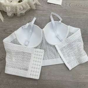 Camisole en coton pour femme, lingerie sexy pour femme ronde, sous-vêtements, <span class=keywords><strong>danse</strong></span> en boîte de nuit, scène, camisole en coton, achat en ligne au Canada - Product Image 4