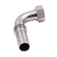 Raccord hydraulique coudé à 45 degrés, métrique mâle 20593, cône à 24 degrés, avec joint torique - Vente chaude