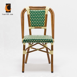China Manufacturer Mediterranean <strong>Uk</strong> Style High Quality Woven Rattan Chair Rattan Chair Outdoor Dining Chair Chaise Bistrot - Product Image 6