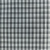 Tissu en toile à carreaux teint en fil 100 % coton, respirant, infroissable, tissé, 110 GSM, pour vêtements, pantalons, chemises