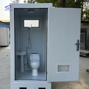 Toilettes portables modernes de haute qualité, douche publique, toilettes mobiles en acier pour l'extérieur - Product Image 4