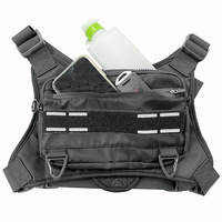 Chaleco Táctico Deportivo para Exteriores con Cierre de Cremallera, Impermeable, para Ciclismo, Maratón, Running y Actividades al Aire Libre