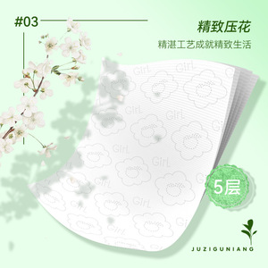 Orange Girl Facial <b>Tissues</b> 150x170mm 5 Layers 270 Sheets Per Pack Soft Thick 10 Packs - Product Image 4