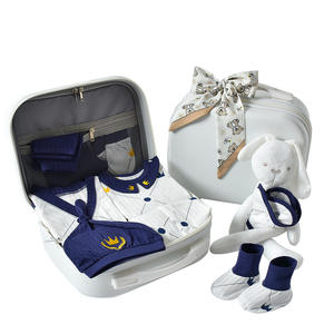 Conjunto informal de verano <span class=keywords><strong>para</strong></span> niño recién <span class=keywords><strong>nacido</strong></span>, 100% de algodón puro, reunión de fiesta de cumpleaños <span class=keywords><strong>para</strong></span> bebé, <span class=keywords><strong>regalo</strong></span> de gama alta <span class=keywords><strong>para</strong></span> bebé recién <span class=keywords><strong>nacido</strong></span> - Product Image 5