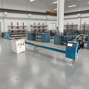 Petite machine de découpe de tubes au laser à fibres automatique avec refroidissement par eau, métal, neuve, 1500W - Product Image 1