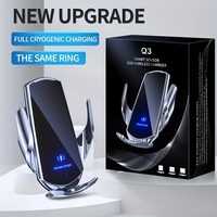 Support de téléphone magnétique sans fil universel pour voiture avec charge rapide 15W et capteur intelligent, modèle 2026
