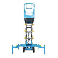 JUELI 10m 12m 14m 18m 300Kg 1T 2T Capacité de travail aérien Ciseaux mobiles électriques Tables élévatrices hydrauliques Manlift plate-forme mobile