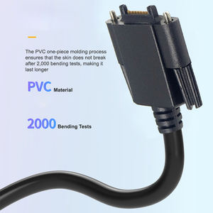 موصل ذكر موليكس 16 سن من رومترونيك لكابل صناعي 28AWG مقاوم للماء IP67 محول DP لأجهزة العرض والأجهزة الطبية - Product Image 2