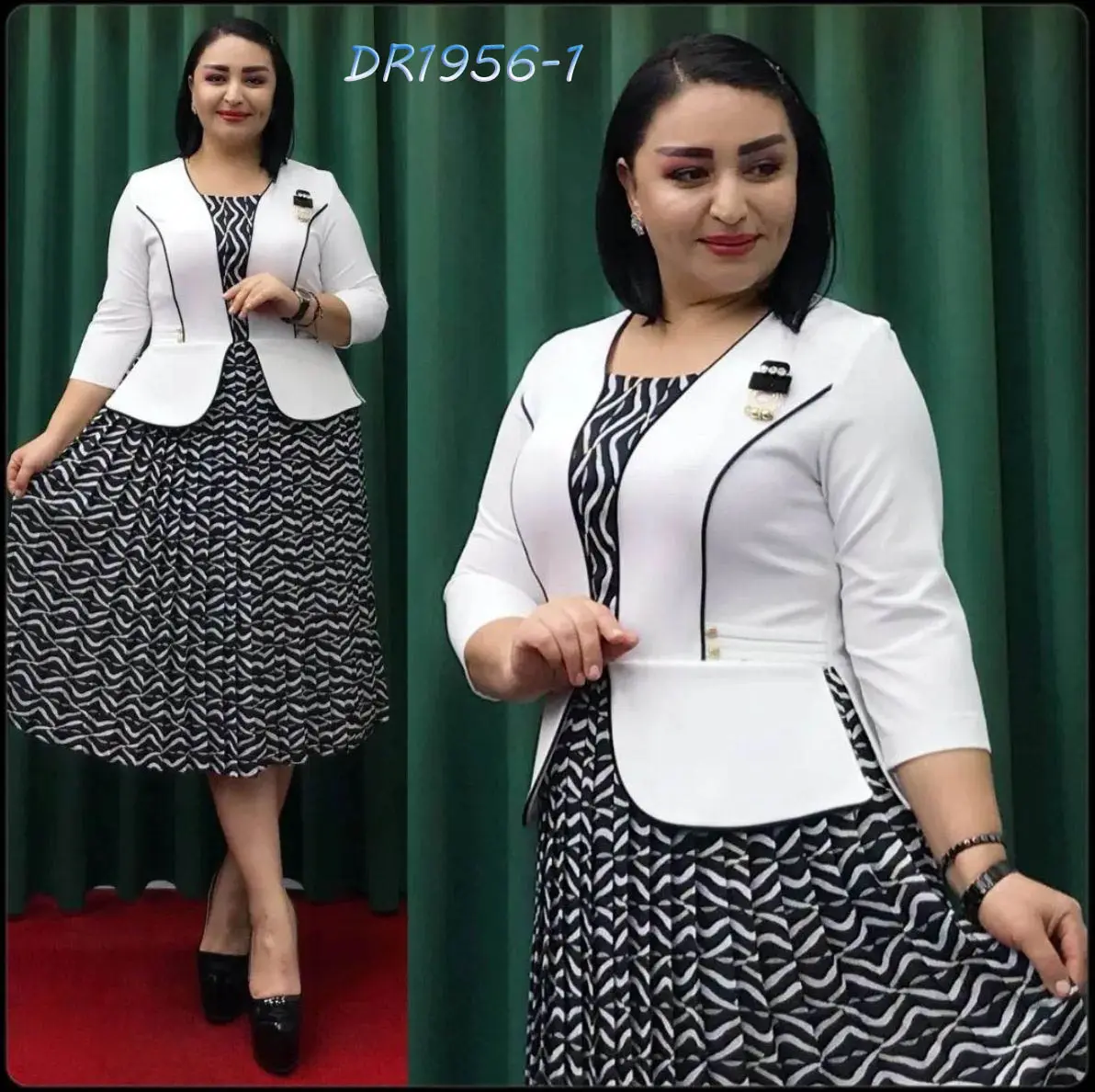 L-XXXL White ladies fashion suit ladies professional suit jacket Suit skirt