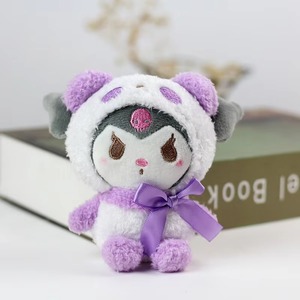 ตุ๊กตาซินนามอนแสนสนุกน่ารัก12cm, ตุ๊กตายัดนุ่นทำจากผ้าฝ้าย PP กระเป๋าพวงกุญแจกระเป๋าเครื่องคีบตุ๊กตาวันเกิดบ้านผลิตจากจีน - Product Image 5