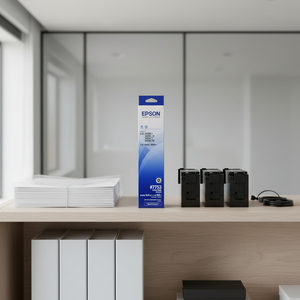 ริบบอน <span class=keywords><strong>LQ</strong></span>-<span class=keywords><strong>300</strong></span> ของแท้ใหม่สำหรับ<span class=keywords><strong>เครื่อง</strong></span>พิมพ์เอปสัน # 7753 - Product Image 3