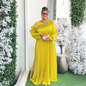 2025 africano Plus Size abiti <span class=keywords><strong>da</strong></span> <span class=keywords><strong>sera</strong></span> <span class=keywords><strong>Casual</strong></span> con cintura nuovo stile <span class=keywords><strong>abbigliamento</strong></span> femminile - Product Image 2