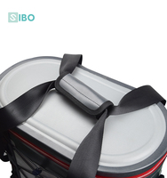 Glacière portable personnalisée, écologique, imperméable, isolée, à double compartiment, en TPU souple, sac isotherme pour déjeuner, boisson, pique-nique