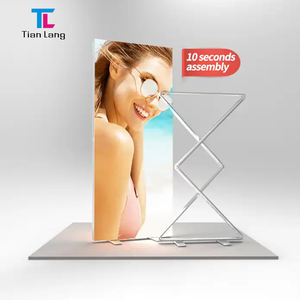 TianLang Halloween Led caja de luz soporte Feria Comercial cabina de exhibición caja de luz telón de fondo tela luz publicidad Banner - Product Image 2