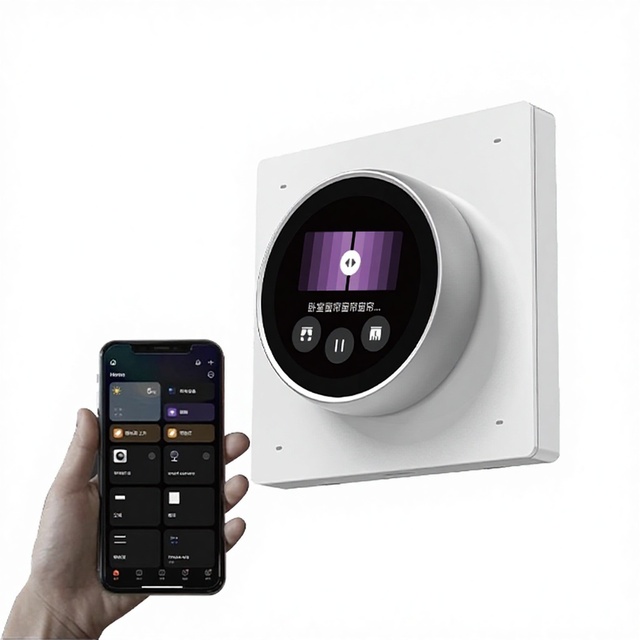 OEM ODM New Matter 1.0 Smart Home US 1 2 3 4 Gang Light Switch Homekit Alexa Google WiFi Voice Remote Smart Matter Light Switch