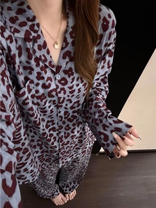 Set di 2 Pigiami Sexy da Donna, Maniche Lunghe, Comodi e Morbidi, Abbigliamento da <span class=keywords><strong>Notte</strong></span> Invernale - Product Image 6