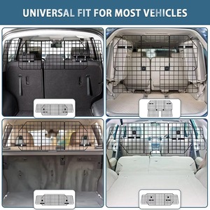 Barrière d'isolation pliable moderne en fer <span class=keywords><strong>pour</strong></span> <span class=keywords><strong>coffre</strong></span> de <span class=keywords><strong>voiture</strong></span>, protège les chiens pendant les voyages, empêche les animaux de sauter sur les sièges avant - Product Image 4