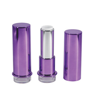 หลอดลิปสติกเติมได้พิมพ์ลายสุดสร้างสรรค์สีม่วงหรูหราหลอดลิปสติกเคลือบ UV - Product Image 4