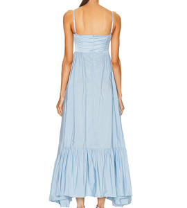 2023 Summer New Boho Sexy Maxi <span class=keywords><strong>abiti</strong></span> prendisole Plus Size Slip abito azzurro <span class=keywords><strong>donna</strong></span> elegante - Product Image 3