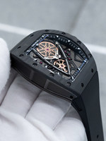 Montres automatiques de luxe à cadran ajouré, étanches 50M, lumineuses, pour hommes, montre-bracelet mécanique étanche, vente en gros, personnalisable