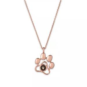 Collar con Proyección <span class=keywords><strong>de</strong></span> 100 Idiomas 'Te Amo' en Forma <span class=keywords><strong>de</strong></span> Huella <span class=keywords><strong>de</strong></span> Animal, Collar con Foto <span class=keywords><strong>de</strong></span> Mascota - Product Image 6