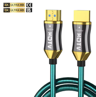 Ultra HD HDMI 8K HDMI Kabel 8k Glasfaser Ultra langes anpassbares LOGO 25m 30m 8k HDMI Kabel