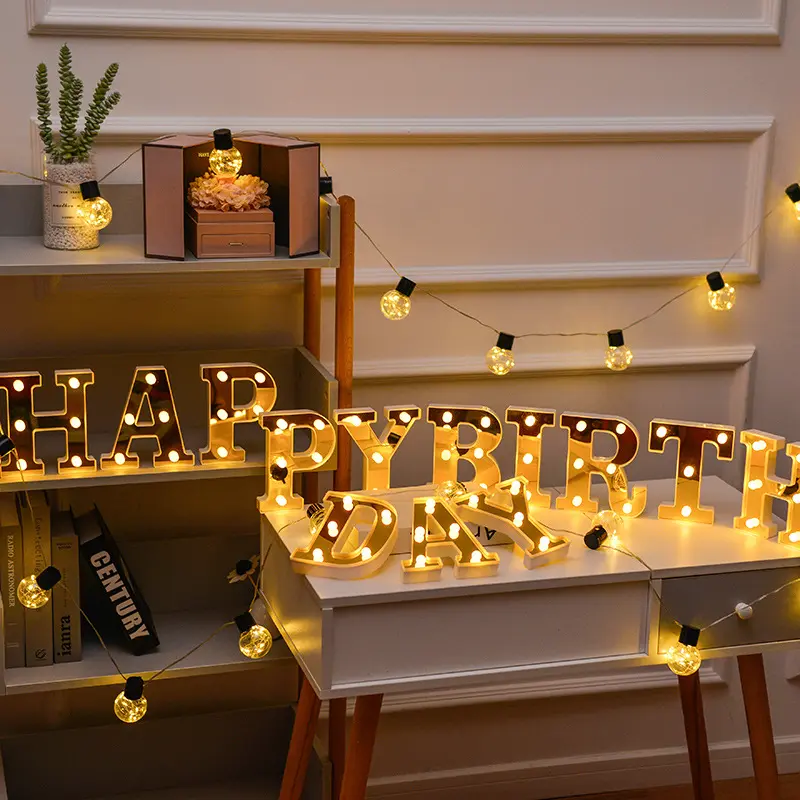 מספר אלף בית מותאם אישית אהבה אורות מרקי 3D הוביל אות סימן לילה אור חיצוני עבור בר מלון פסטיבל חתונה קישוט