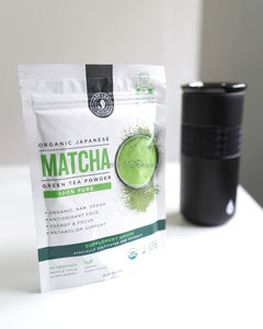 100g Custom Matte Mylar Bag Zipper Bag Tea Packaging Bags Stand up <strong>Zip</strong> <strong>Pouch</strong> for Tea &amp;Matcha - Product Image 4